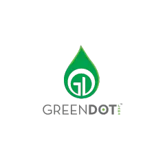 GREENDOT cannabis brand logo